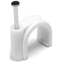 Spijkerclip 16-19 mm Wit - 100 Stuks Kabelbevestiging