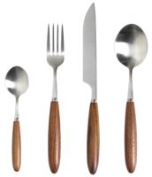 Serax X Ottolenghi Giftbox Rvs/walnut Bestek - 24 stuks