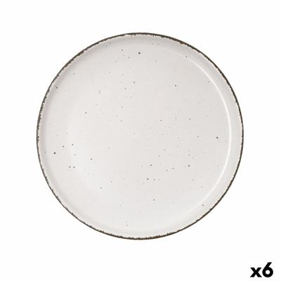 Dinerbord Quid Duna Beige Keramisch 26,5 x 2,8 cm (6 Stuks)