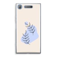 Leaf me if you can: Sony Xperia XZ1 Transparant Hoesje Leaf me if you can: Sony Xperia XZ1 Transparant Hoesje