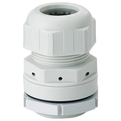 Hensel 36001005 Beluchtingsstop Met borgmoer, Met trekontlasting, Slagvast Kunststof Lichtgrijs 1 stuk(s)