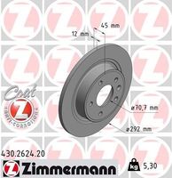 Remschijf Coat Z 430262420