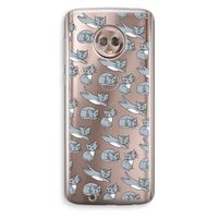 Poezen: Motorola Moto G6 Transparant Hoesje