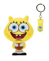 Kidrobot sleutelhanger Spongebob 10,2 cm vinyl geel - thumbnail