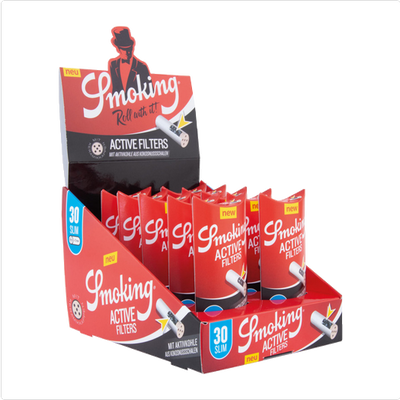 Smoking Smoking Active Filters - 10 x 30 stuks