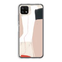Lava: Samsung Galaxy A22 5G Transparant Hoesje