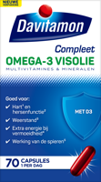 Davitamon Compleet Omega-3 Visolie Capsules - thumbnail