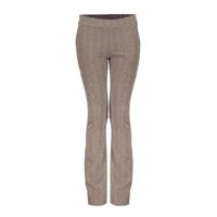 Geisha winter flare broek meisjes - bruin/goud - jacquard Geisha winter flare broek meisjes - bruin/goud - jacquard