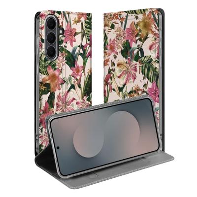 Samsung Galaxy S25FE | Book Case | Flowers