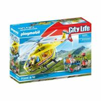 Actiefiguur Playmobil Rescue helicoptere 48 Onderdelen