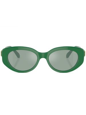 Swarovski Eyewear lunettes de soleil à monture ronde - Vert