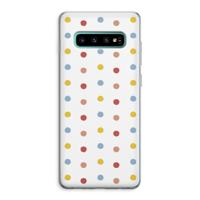 Bollen: Samsung Galaxy S10 Plus Transparant Hoesje - thumbnail