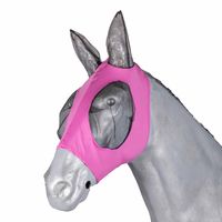 Pagony Easy Fit vliegenmasker roze maat:pony - thumbnail