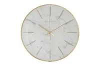 Wandklok ro Bellamy wit marmer