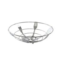 Fruitschaal DKD Home Decor Zilverkleurig Metaal Plastic