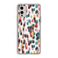Tropical Dots: OnePlus 9 Transparant Hoesje