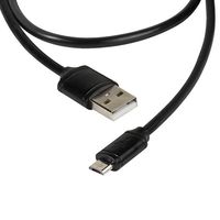 Vivanco USB-kabel USB 2.0 USB-A stekker, USB-micro-B stekker 2.00 m Zwart 36292 - thumbnail