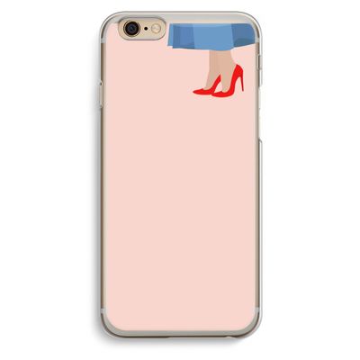 High heels: iPhone 6 / 6S Transparant Hoesje