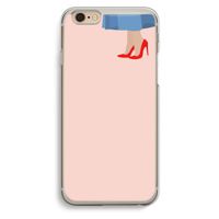 High heels: iPhone 6 / 6S Transparant Hoesje
