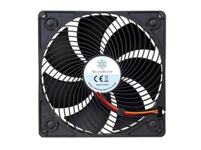 Silverstone AP181 Computer behuizing Ventilator 18 cm Zwart