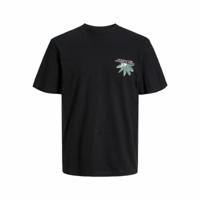 Shirt Jack & Jones tampa Back Zwart - Maat: 13-14 Jaar
