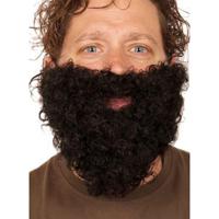 Verkleed baard - Zwart - Kabouter - Dwerg - Opa   - - thumbnail