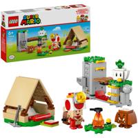 LEGO super mario 72040 toad-baas kampeerplaats