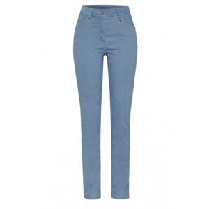 Toni | Relaxed - Blauw | Dames | Broek | Blauw | 38 | regular | Kamst mode