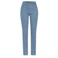 Toni | Relaxed - Blauw | Dames | Broek | Blauw | 38 | regular | Kamst mode
