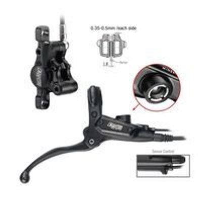 Tektro hd-e715 hydraulische schijfrem lh 1800mm zwart
