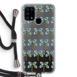 Paradise: Samsung Galaxy M31 Transparant Hoesje met koord