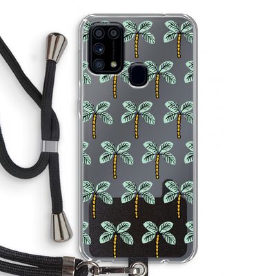 Paradise: Samsung Galaxy M31 Transparant Hoesje met koord