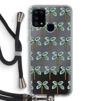 Paradise: Samsung Galaxy M31 Transparant Hoesje met koord Paradise: Samsung Galaxy M31 Transparant Hoesje met koord