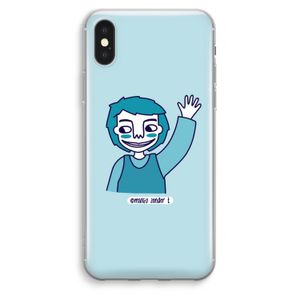 Zwaai: iPhone XS Max Transparant Hoesje
