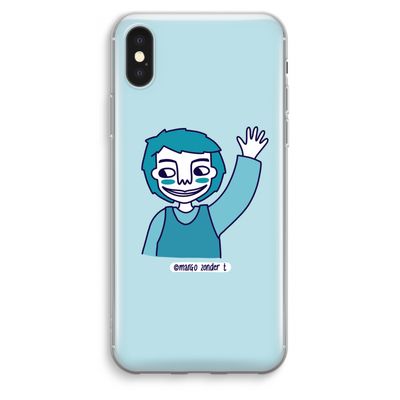 Zwaai: iPhone XS Max Transparant Hoesje
