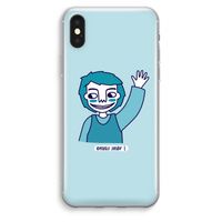 Zwaai: iPhone XS Max Transparant Hoesje Zwaai: iPhone XS Max Transparant Hoesje