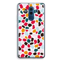 Colored Giraffe: Huawei Mate 10 Pro Transparant Hoesje