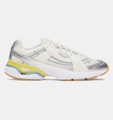 Under Armour Sola Sneaker Unisex Beige/Zilver - Maat 42 - Kleur: ZilverWitGeelBlauw | Soccerfanshop
