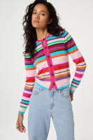 Fabienne Chapot Vest Henry Cardigan | Multi Stripe