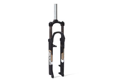 Zoom verende voorvork 26" ahead met 1-1/8" vorkbuis 565 v-brake / is disc mat zwart