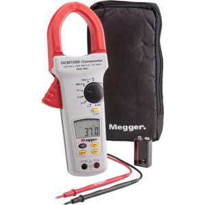 Megger DCM1500 Multimeter, Stroomtang Digitaal CAT IV 600 V Weergave (counts): 4000