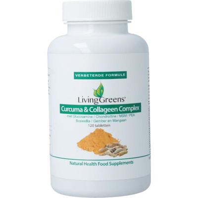 Livinggreens Gewrichten formule curcuma & collageen complex