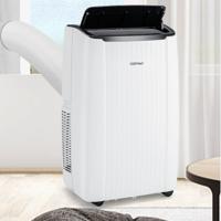 14000 BTU Mobiele Airconditioning met Afvoerslang 4-In-1 Airconditioner met Verwarming Ventilator en Ontvochtiger 24-Uurs Timer Slaapmodus