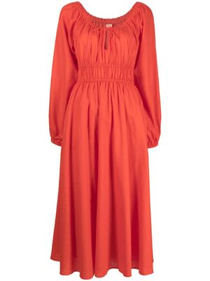 Kitri robe Luella à manches longues - Orange