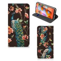 Samsung Galaxy M11 | A11 | Hoesje maken | Pauw met Bloemen