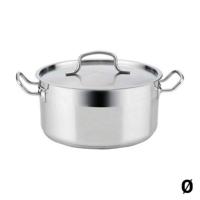 Kookpot met Deksel Quid Azzero Roestvrij staal Afmetingen 30 cm