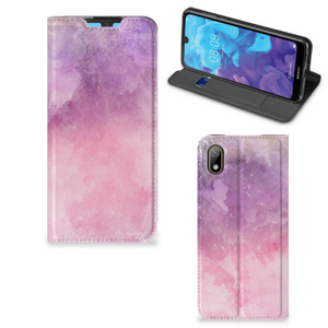 Bookcase Huawei Y5 (2019) Pink Purple Paint