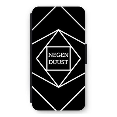 Negenduust geometrisch: iPhone 11 Flip Hoesje