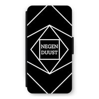 Negenduust geometrisch: iPhone 11 Flip Hoesje