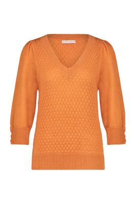 Mya ajour pullover - pastel pink - 07108 Mya ajour pullover - pastel pink - 07108